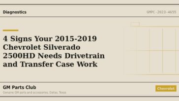 4 Signs Your 2015-2019 Chevrolet Silverado 2500HD Needs Drivetrain and Transfer Case Work - GM Parts Club