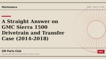 A Straight Answer on GMC Sierra 1500 Drivetrain and Transfer Case (2014-2018) - GM Parts Club