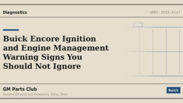 Buick Encore Ignition and Engine Management Warning Signs You Should Not Ignore - GM Parts Club