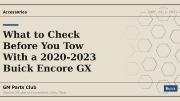 What to Check Before You Tow With a 2020-2023 Buick Encore GX - GM Parts Club