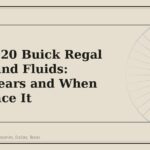 2018-2020 Buick Regal Filters and Fluids: What Wears and When to Replace It - GM Parts Club