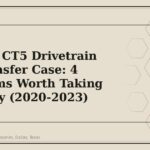 Cadillac CT5 Drivetrain and Transfer Case: 4 Symptoms Worth Taking Seriously (2020-2023) - GM Parts Club