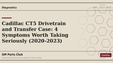 Cadillac CT5 Drivetrain and Transfer Case: 4 Symptoms Worth Taking Seriously (2020-2023) - GM Parts Club