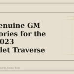 Best Genuine GM Accessories for the 2018-2023 Chevrolet Traverse - GM Parts Club