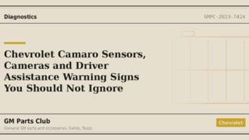 Chevrolet Camaro Sensors, Cameras and Driver Assistance Warning Signs You Should Not Ignore - GM Parts Club