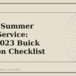 End of Summer Filter Service: 2021-2023 Buick Envision Checklist - GM Parts Club