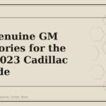 Best Genuine GM Accessories for the 2021-2023 Cadillac Escalade - GM Parts Club