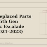 Most Replaced Parts on the 5th Gen Cadillac Escalade ESV (2021-2023) - GM Parts Club