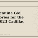 Best Genuine GM Accessories for the 2019-2023 Cadillac XT4 - GM Parts Club