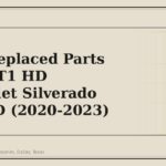 Most Replaced Parts on the T1 HD Chevrolet Silverado 3500HD (2020-2023) - GM Parts Club