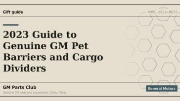 2023 Guide to Genuine GM Pet Barriers and Cargo Dividers - GM Parts Club