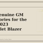 Best Genuine GM Accessories for the 2019-2023 Chevrolet Blazer - GM Parts Club