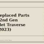 Most Replaced Parts on the 2nd Gen Chevrolet Traverse (2018-2023) - GM Parts Club