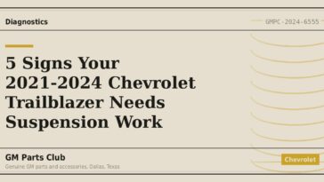 5 Signs Your 2021-2024 Chevrolet Trailblazer Needs Suspension Work - GM Parts Club