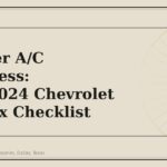 Summer A/C Readiness: 2018-2024 Chevrolet Equinox Checklist - GM Parts Club