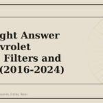 A Straight Answer on Chevrolet Malibu Filters and Fluids (2016-2024) - GM Parts Club