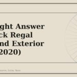 A Straight Answer on Buick Regal Body and Exterior (2018-2020) - GM Parts Club