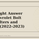 A Straight Answer on Chevrolet Bolt EUV Filters and Fluids (2022-2023) - GM Parts Club