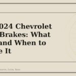 2019-2024 Chevrolet Blazer Brakes: What Wears and When to Replace It - GM Parts Club