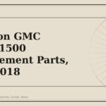 Common GMC Sierra 1500 Replacement Parts, 2014-2018 - GM Parts Club