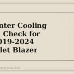 Pre-Winter Cooling System Check for Your 2019-2024 Chevrolet Blazer - GM Parts Club