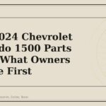 2019-2024 Chevrolet Silverado 1500 Parts Guide: What Owners Replace First - GM Parts Club