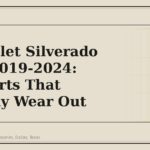 Chevrolet Silverado 1500 2019-2024: The Parts That Actually Wear Out - GM Parts Club