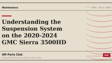 Understanding the Suspension System on the 2020-2024 GMC Sierra 3500HD - GM Parts Club