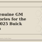Best Genuine GM Accessories for the 2024-2025 Buick Envista - GM Parts Club