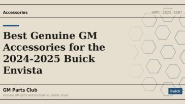 Best Genuine GM Accessories for the 2024-2025 Buick Envista - GM Parts Club