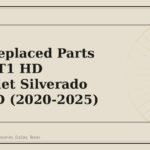Most Replaced Parts on the T1 HD Chevrolet Silverado 2500HD (2020-2025) - GM Parts Club