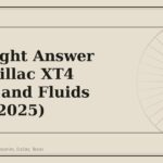 A Straight Answer on Cadillac XT4 Filters and Fluids (2019-2025) - GM Parts Club