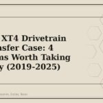 Cadillac XT4 Drivetrain and Transfer Case: 4 Symptoms Worth Taking Seriously (2019-2025) - GM Parts Club