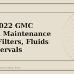 2015-2022 GMC Canyon Maintenance Parts: Filters, Fluids and Intervals - GM Parts Club