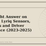 A Straight Answer on Cadillac Lyriq Sensors, Cameras and Driver Assistance (2023-2025) - GM Parts Club