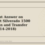 A Straight Answer on Chevrolet Silverado 1500 Drivetrain and Transfer Case (2014-2018) - GM Parts Club