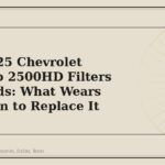 2020-2025 Chevrolet Silverado 2500HD Filters and Fluids: What Wears and When to Replace It - GM Parts Club