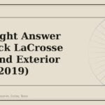 A Straight Answer on Buick LaCrosse Body and Exterior (2017-2019) - GM Parts Club