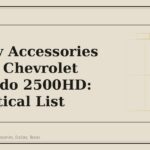 Factory Accessories for the Chevrolet Silverado 2500HD: A Practical List - GM Parts Club