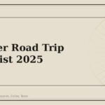 Summer Road Trip Checklist 2025 - GM Parts Club