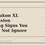 GMC Yukon XL Suspension Warning Signs You Should Not Ignore - GM Parts Club