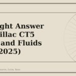 A Straight Answer on Cadillac CT5 Filters and Fluids (2020-2025) - GM Parts Club