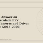 A Straight Answer on Cadillac Escalade ESV Sensors, Cameras and Driver Assistance (2015-2020) - GM Parts Club