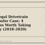 Buick Regal Drivetrain and Transfer Case: 4 Symptoms Worth Taking Seriously (2018-2020) - GM Parts Club