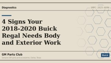 4 Signs Your 2018-2020 Buick Regal Needs Body and Exterior Work - GM Parts Club