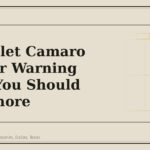 Chevrolet Camaro Interior Warning Signs You Should Not Ignore - GM Parts Club
