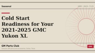 Cold Start Readiness for Your 2021-2025 GMC Yukon XL - GM Parts Club