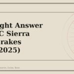 A Straight Answer on GMC Sierra 1500 Brakes (2019-2025) - GM Parts Club