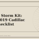 Winter Storm Kit: 2013-2019 Cadillac XTS Checklist - GM Parts Club