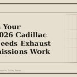 4 Signs Your 2023-2026 Cadillac Lyriq Needs Exhaust and Emissions Work - GM Parts Club